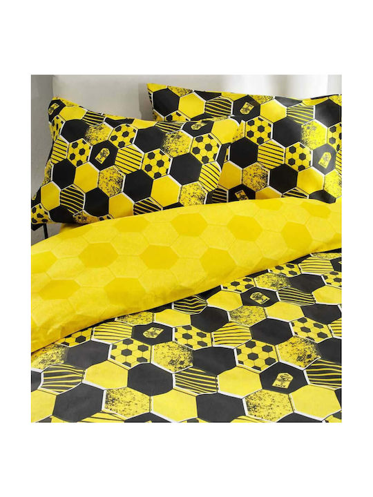 Vesta Home Kids Duvet Single Aris Kids Yellow-Black 160x230cm
