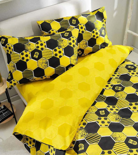Vesta Home Kids Duvet Single Aris Kids Yellow-Black 160x230cm