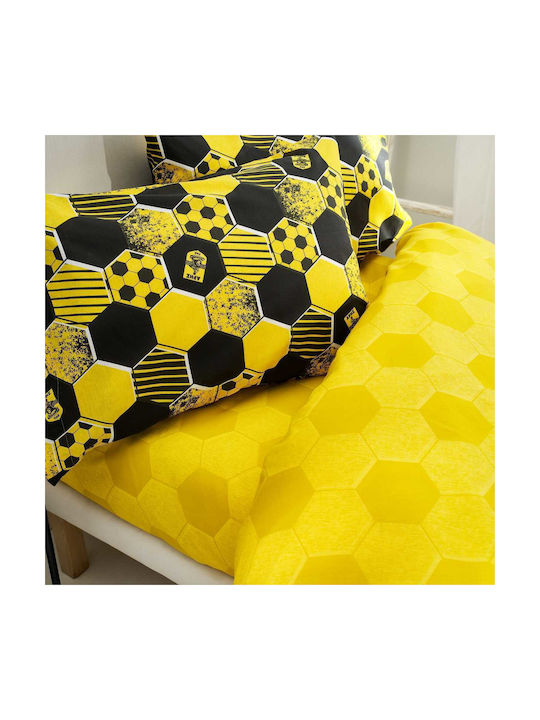 Vesta Home Kids Duvet Single Aris Kids Yellow-Black 160x230cm