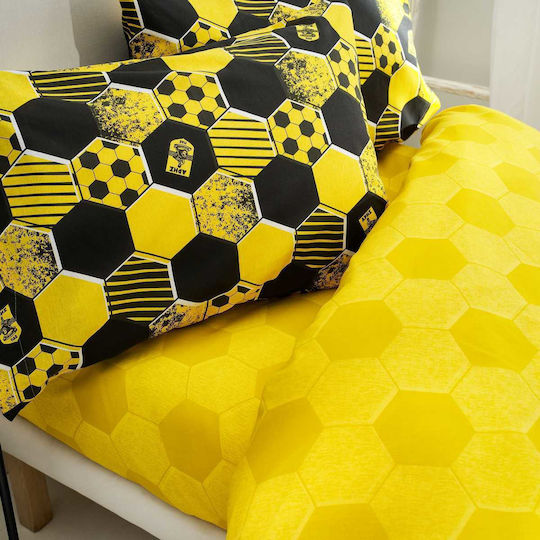 Vesta Home Kids Duvet Single Aris Kids Yellow-Black 160x230cm