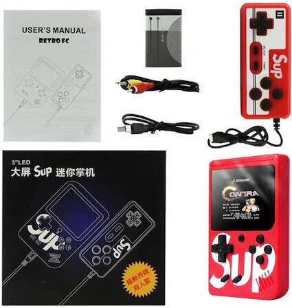 Electronic Kids Retro Console for Ages 6+