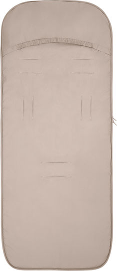 Kikka Boo Classic Waterproof Stroller Footmuff with Fleece Lining 98x40cm Beige