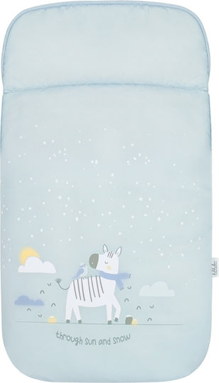 Kikka Boo Polar Husa Pentru Cărucior Impermeabil Stripy Friends Cu Căptușeală Fleece 98x40cm
