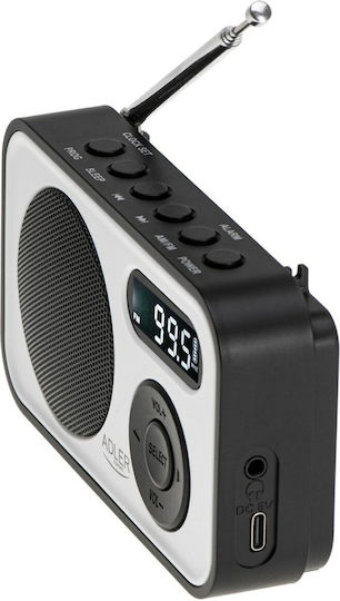 Adler AD 1906 Tragbares Radio Schwarz