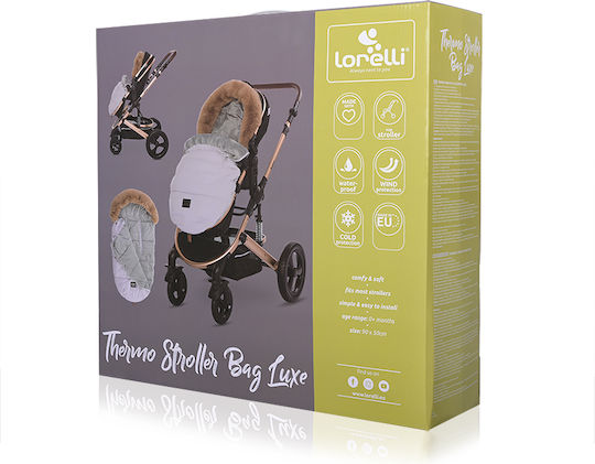 Lorelli Thermo Waterproof Stroller Footmuff Black
