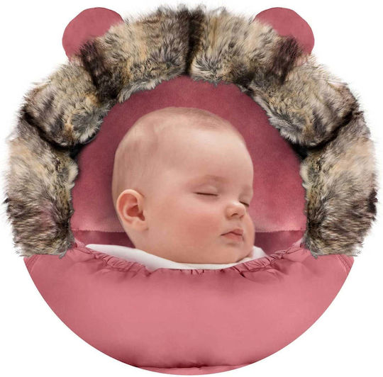 Ricokids Elmi Калъф за количка Розов с велурено покритие 95x48εκ.