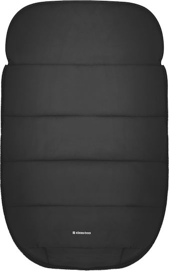 Kikka Boo Classic Waterproof Stroller Footmuff with Fleece Lining 98x40cm Black