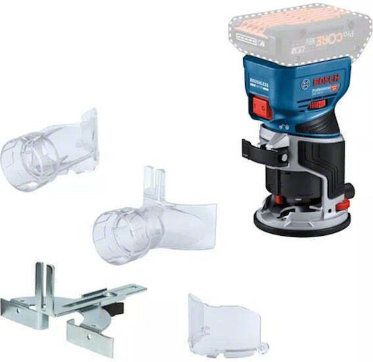 Bosch GKF 18V-8 Professional Κουρευτικό Περιθωρίων 18V Χωρίς Καρβουνάκια (Brushless) Solo με Ρύθμιση Ταχύτητας και με Σύστημα Αναρρόφησης