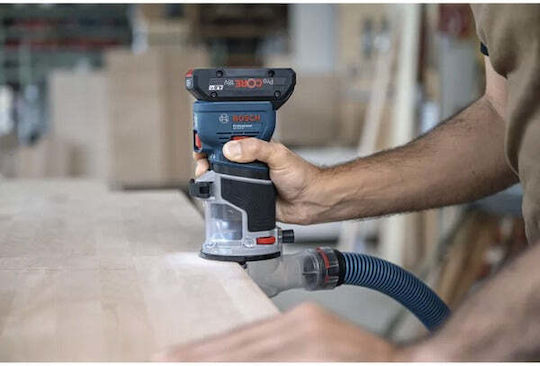 Bosch GKF 18V-8 Professional Κουρευτικό Περιθωρίων 18V Χωρίς Καρβουνάκια (Brushless) Solo με Ρύθμιση Ταχύτητας και με Σύστημα Αναρρόφησης