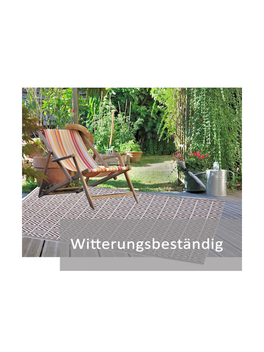 Jemidi24 Teppich Außenbereich Rechteckig Synthetisch,Polyester/Cotton/Leather Gray