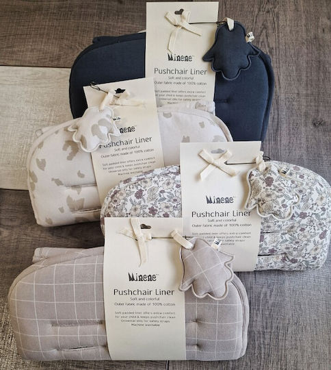 Minene Stroller Seat Liner Printed 35x75cm Beige