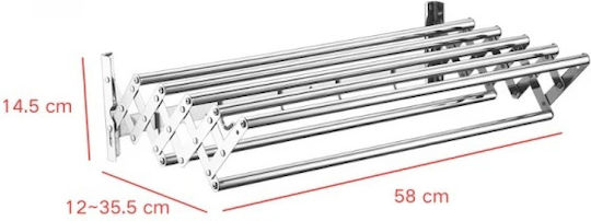 ​35.5x58cm Inox Gri