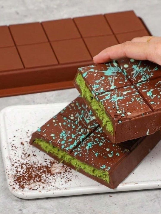 Formă de Patiserie Bomboane de Ciocolată din Silicon 25x13.5buc 1buc