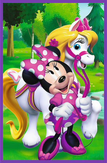 Puzzle 3x80 Minnie Freunde Disney 34889