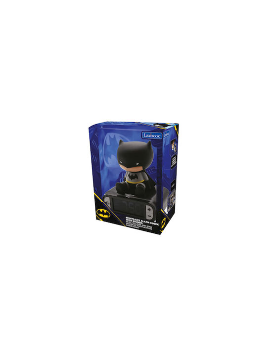 Lexibook Επιτραπέζιο Ρολόι Batman Μαύρο