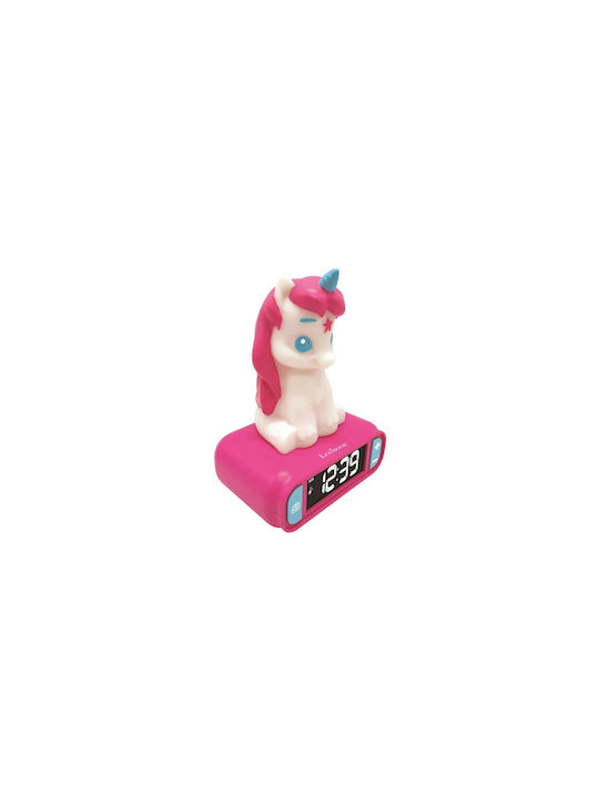 Lexibook Επιτραπέζιο Ρολόι Unicorn Ροζ