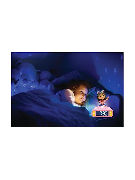 Lexibook Gabby's Dollhouse Alarm Clock Night Light Sounds 80114 Gadget