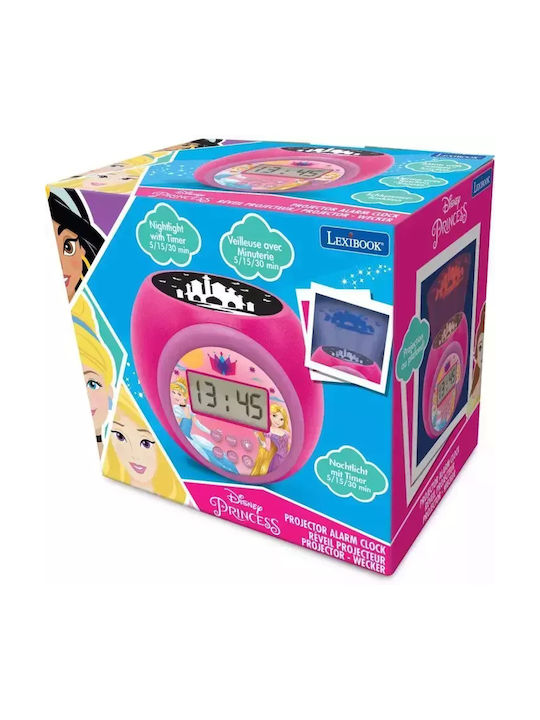 Lexibook Desktop Clock Projector Pink