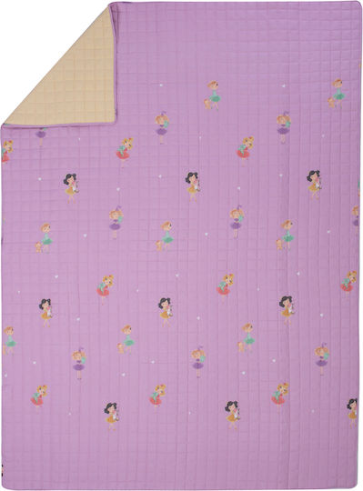 Nef-Nef Homeware Kids Semi Double Quilt Sweet Little Girls Rose 180x240cm