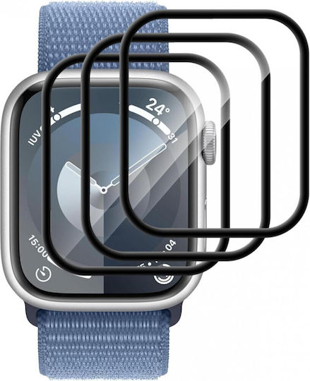 Rosso Screen Protector for the Apple Watch 9, 8, 7 - Apple 3pcs