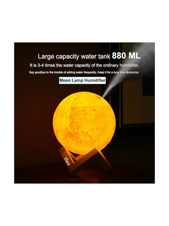 Lampa Διακοσμητικό Φωτιστικό LED Moon Light 3εκ.