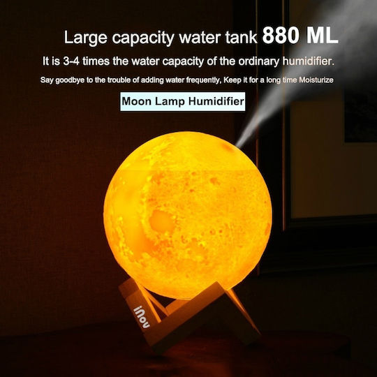 Lampa Διακοσμητικό Φωτιστικό LED Moon Light 3εκ.