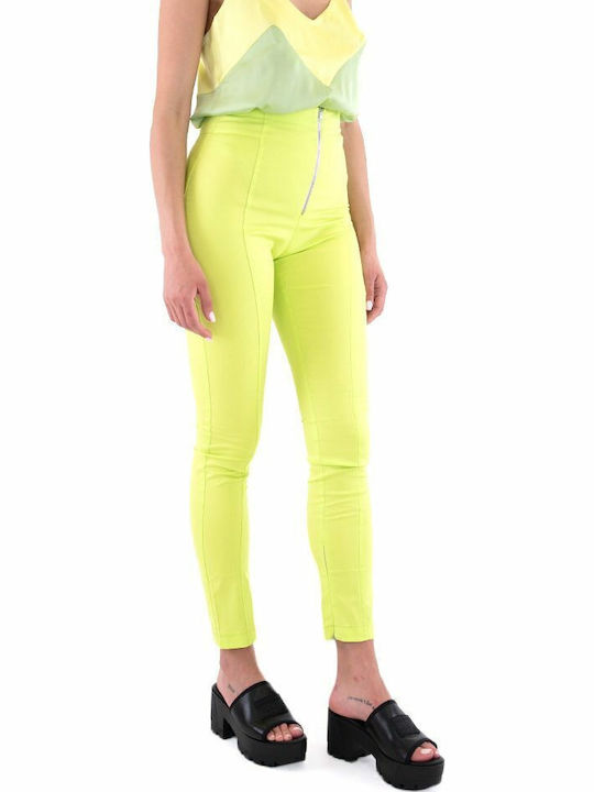 Pants Γυναικείο Υφασμάτινο Παντελόνι Πράσινο