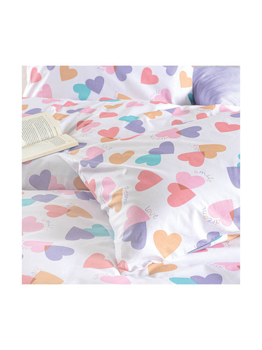 Rythmos Kinderbettlaken Semi-Doppel Mit Gummizug Zoey Symbol Mehrfarbig 105x205cm Rythmos Kinderbettlaken Semi-Doppel Mit Gummizug Zoey Symbol Mehrfarbig 105x205cm