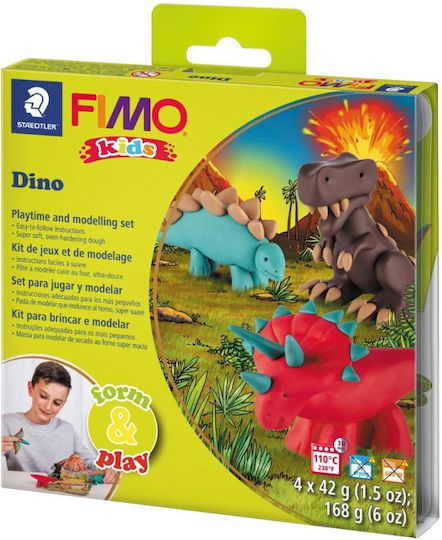 Staedtler Fimo Kids Set Police Race Παιδικός Πολυμερικός Πηλός Σετ Πολύχρωμος 168gr