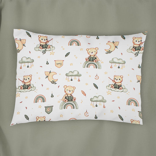 Dimcol Bettwäsche-Set Einzel Baumwolle White 160x240cm 3Stück