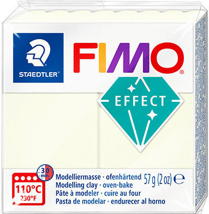 Staedtler Fimo Effect Polymeric Modelling Clay White 57gr