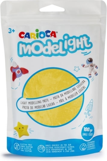 Carioca Modelight Κίτρινος Πηλός 100gr