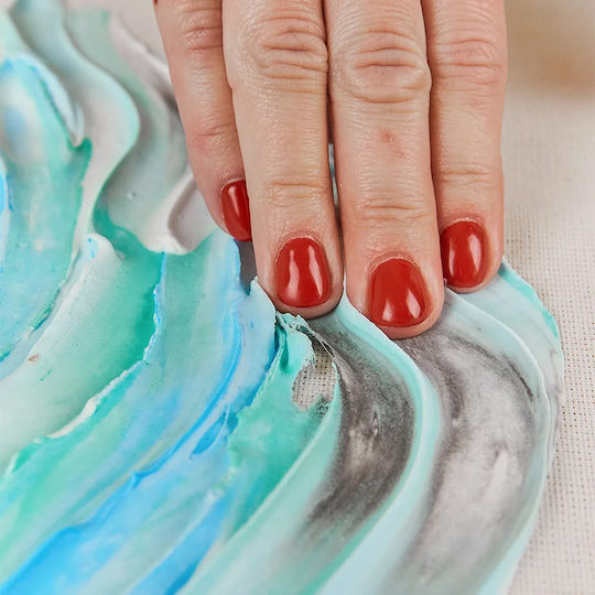 DIY Kreatives 3D-Malset mit Ton-Koi-Karpfen