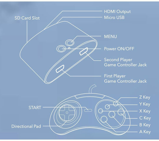 AtGames Atari Legends Flashback Gaming Console 100 Built-in Elektronische Spielkonsole für Kinder