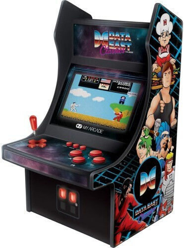 My Arcade Mini Data East Arcade Console Retrogaming Portable Black