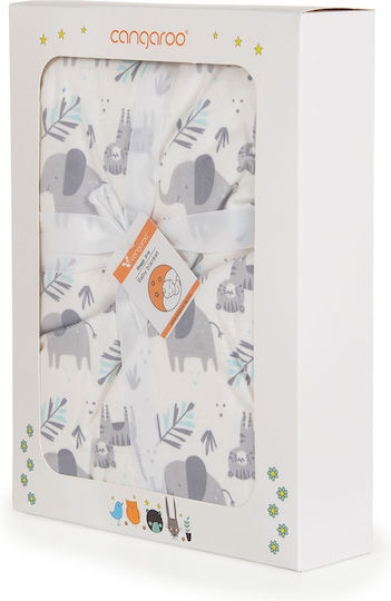 Cangaroo Κουβέρτα Αγκαλιάς & Λίκνου Shaggy Fleece Γκρι dark grey 75x105εκ.