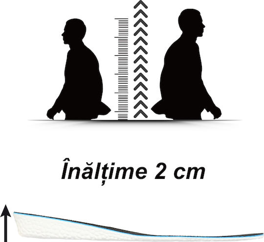 Zenifique Tălpi pentru Încălțăminte pentru Creșterea Înălțimii ZEN-550_43/44 2buc