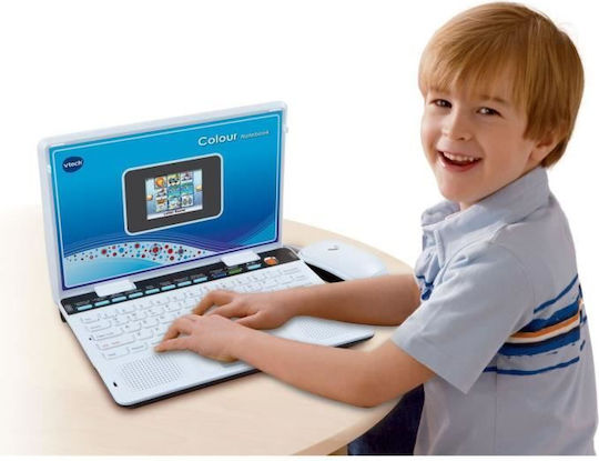 Vtech Genius XL Pro FR-EN Elektronisches Kinder-Bildungs-Laptop/Tablet für 6+ Jahre