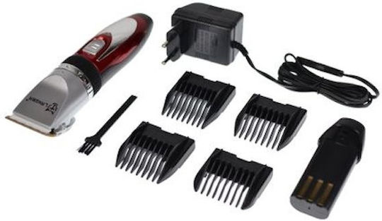 Professional Set Rechargeable Hair Clipper Red DC8FJTMBM