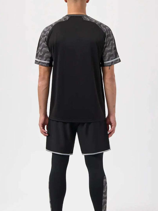 Αθλητικό T-shirt Jet Black
