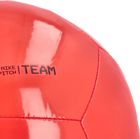 Nike Pitch Team Футболна топка Червена