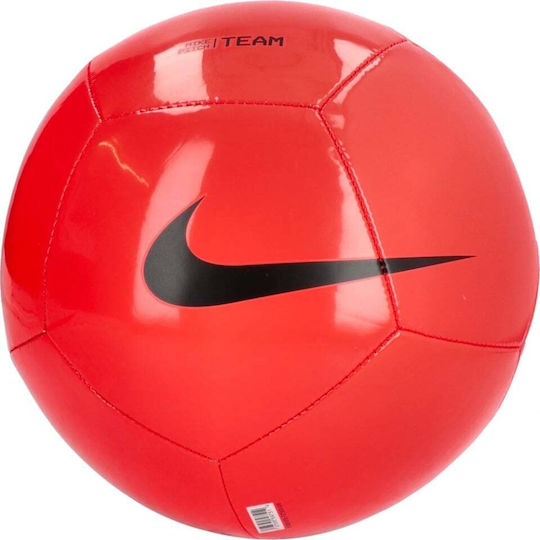 Nike Pitch Team Футболна топка Червена