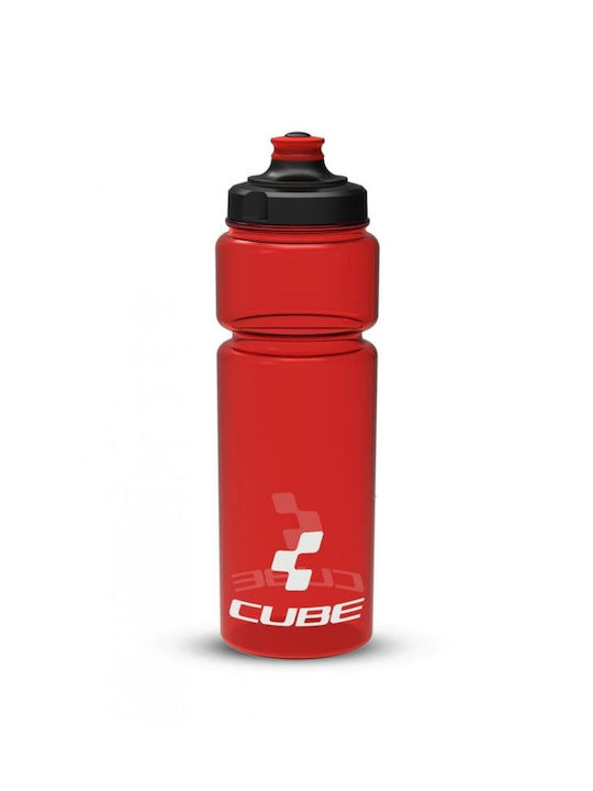 CUBE Water Bottle Πλαστικό Παγούρι Ποδηλάτου 750ml Κόκκινο