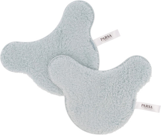 Parsa Kids Koala Microfibre Face Cleansing Cloths Green Orange 2 Pieces