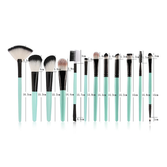 25 Makeup Brushes Various Colors Maange Black Brown