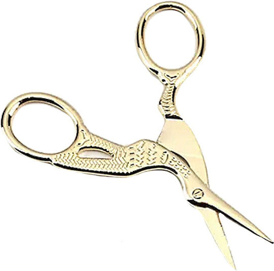 Eyebrow and Cuticle Scissors Globalnail Rose Gold