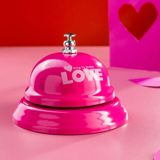 Κουδούνι Ring Love 8 Εκ Μέταλλο 8,8x6