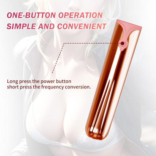 Lipstick Styling Mini Vibrator Gold