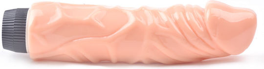 Vibrator Realist Penis Gros Culoare Bej 8.7''
