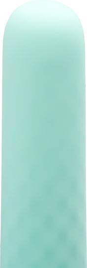 3.8" Green 10-speed Usb Silicone Vibrator